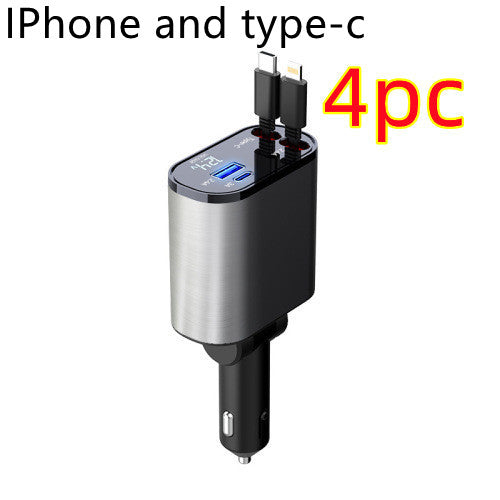 Metal 100W Fast Car Charger