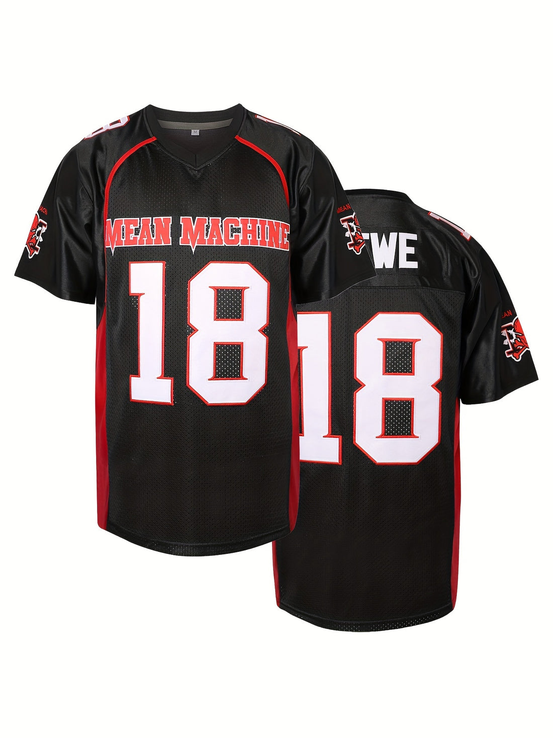 Men's #18 Embroidered American Football Jersey