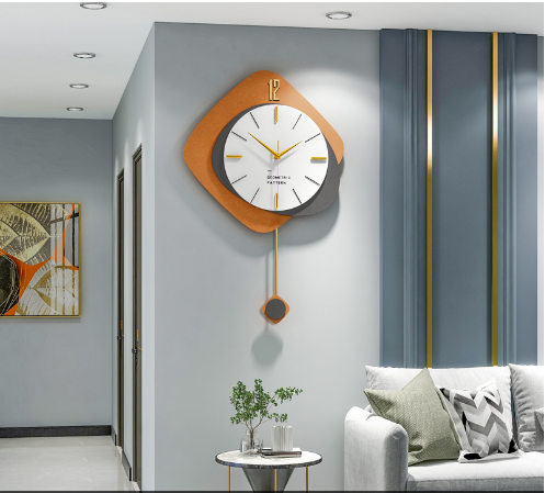 ChicTime™   |  Wooden Wall Clock with Picture Frame Decoration