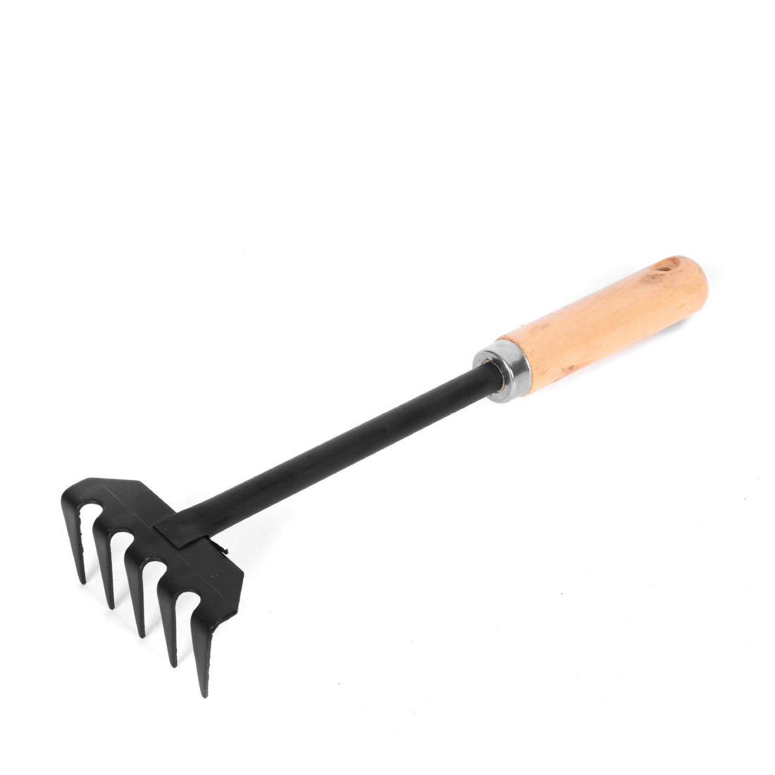 Garden Tools Five  Wooden Handle Rake