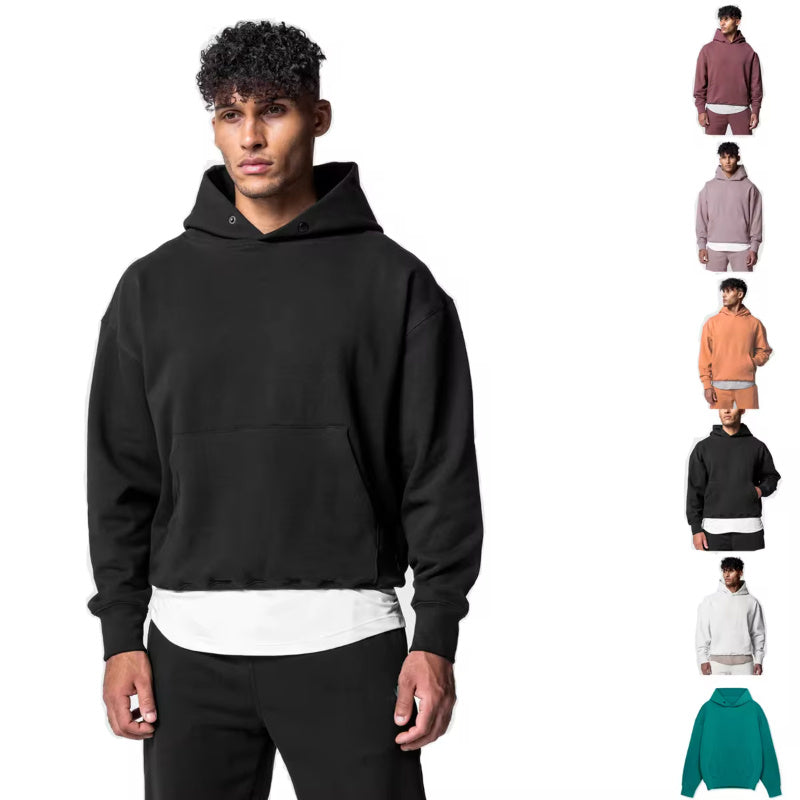 Men's Thick Cotton Hoodies Tracksuits