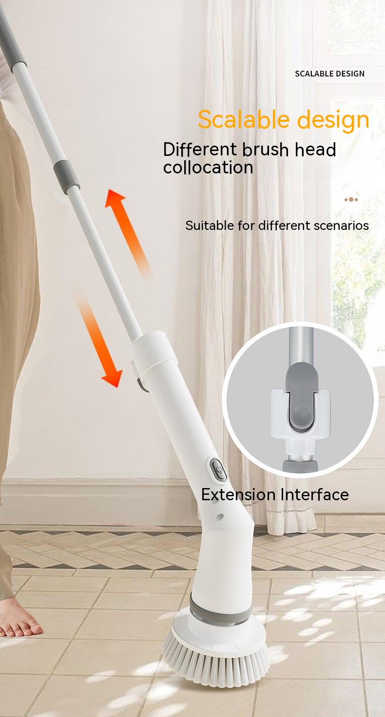 ScrubEase™  |  Electric Multifunction Wall Scrubber Brush