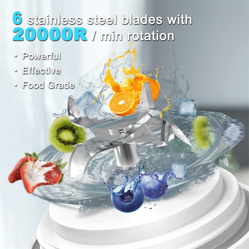 Portable Blender With 6 Blade