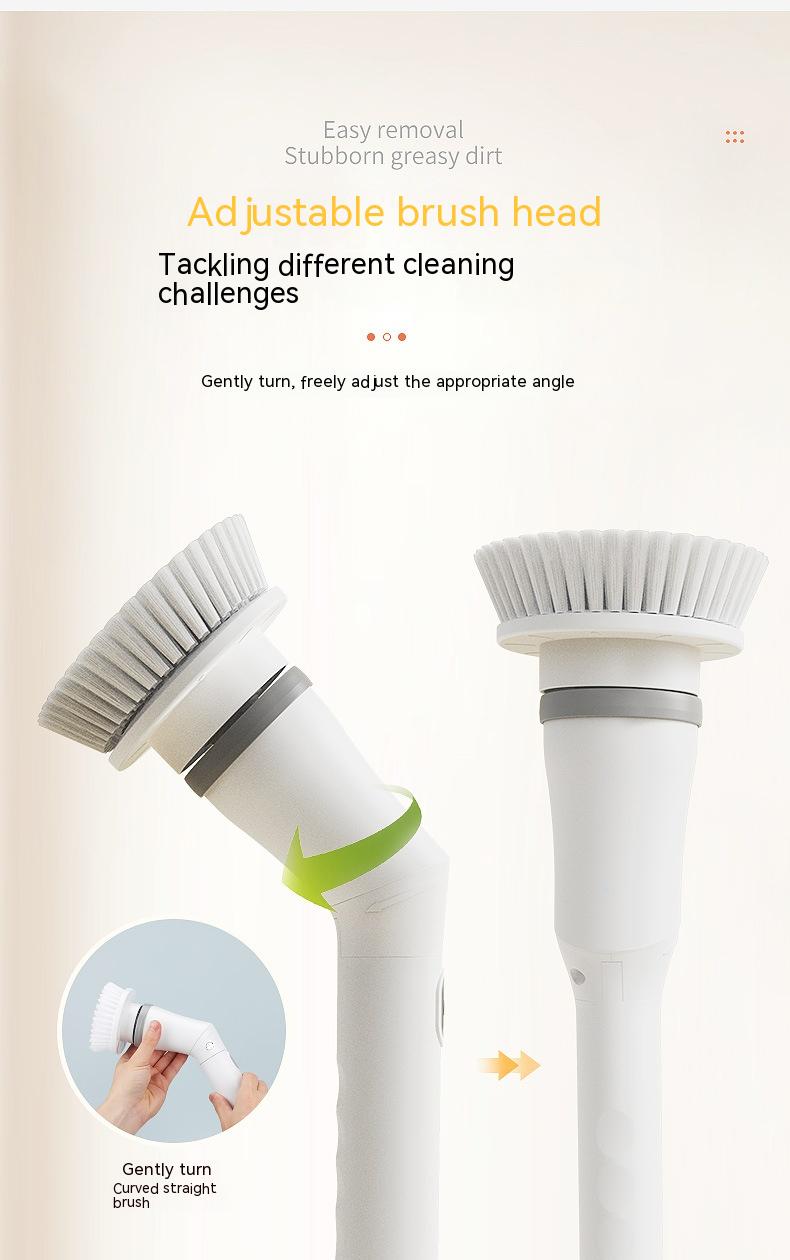 ScrubEase™  |  Electric Multifunction Wall Scrubber Brush